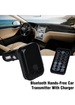 HZ Bluetooth Hands-Free Car Transmitter With Charger, HZ30